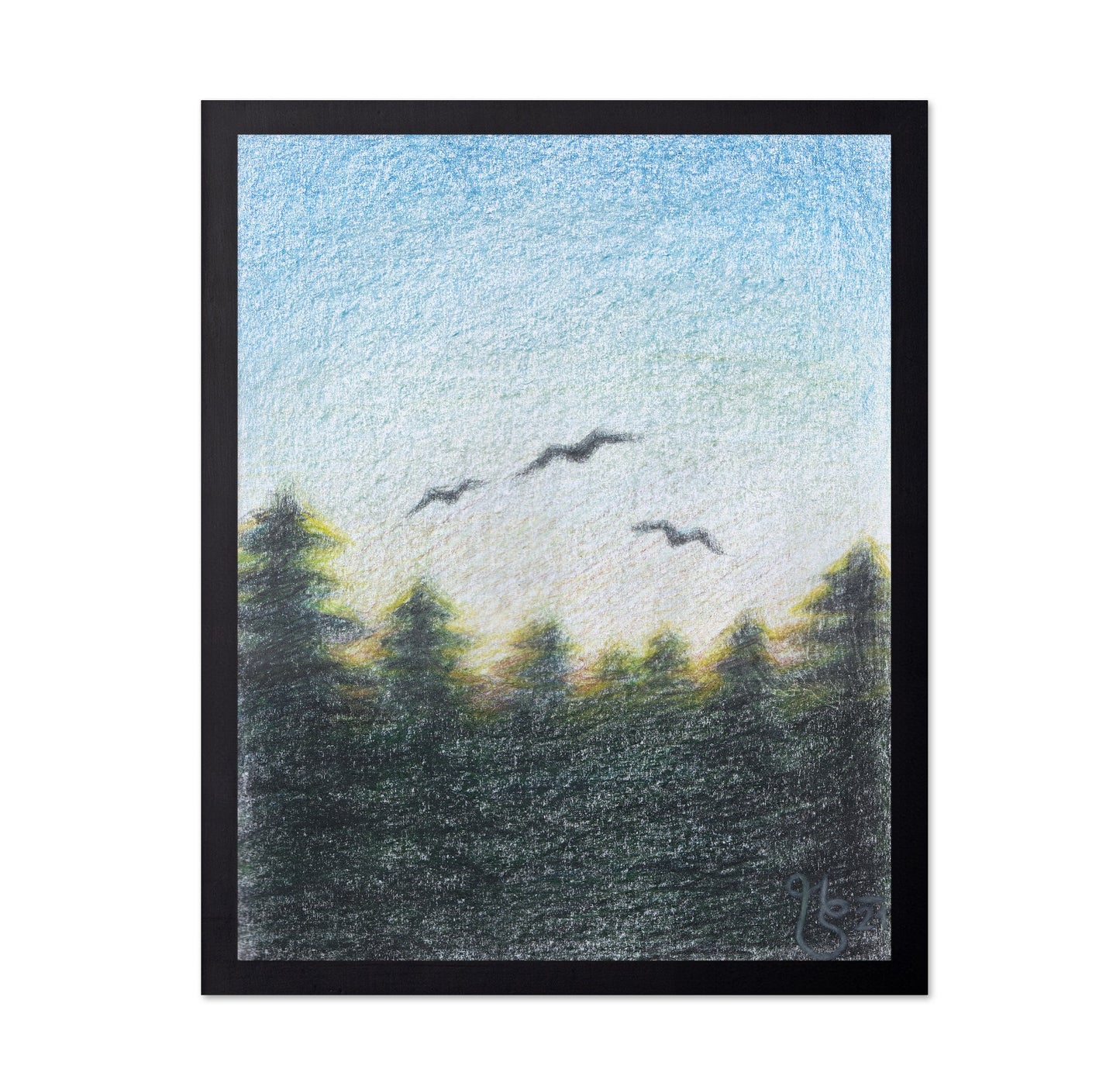 Flight At Dusk