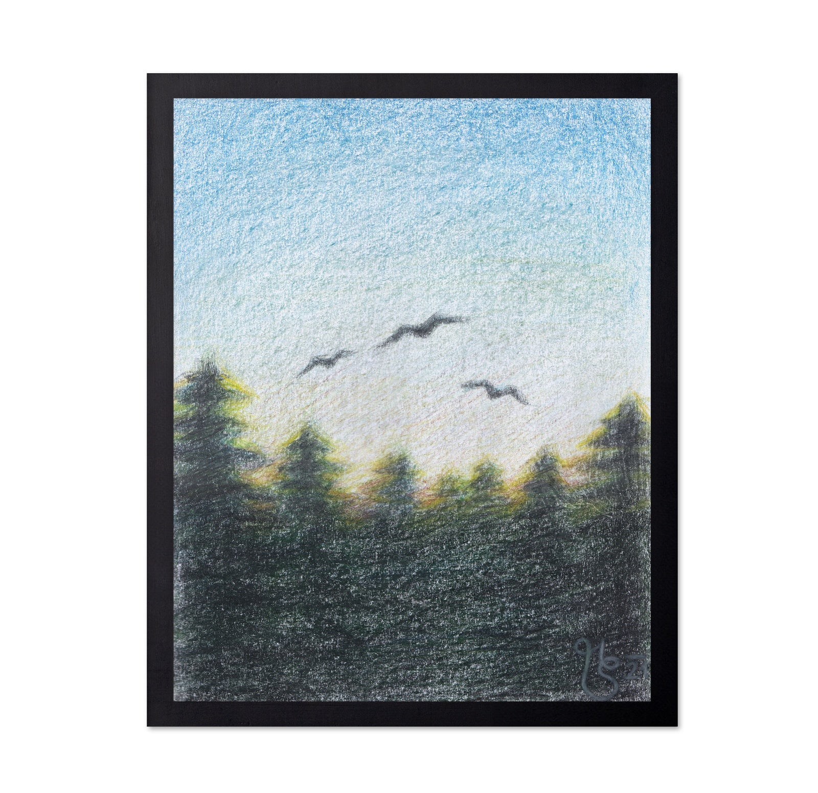 Flight At Dusk