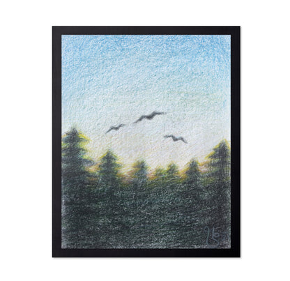 Flight At Dusk