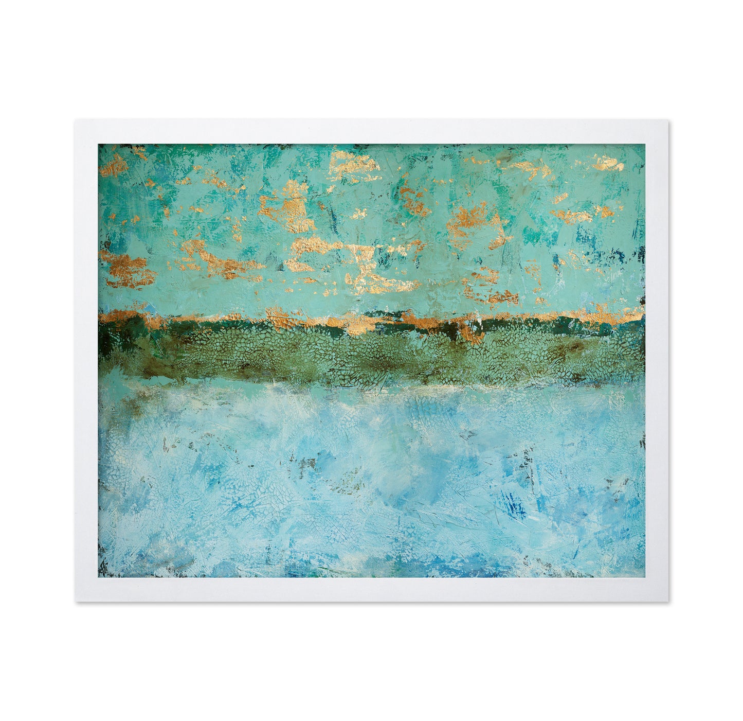 Teal Gold Horizon