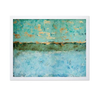 Teal Gold Horizon