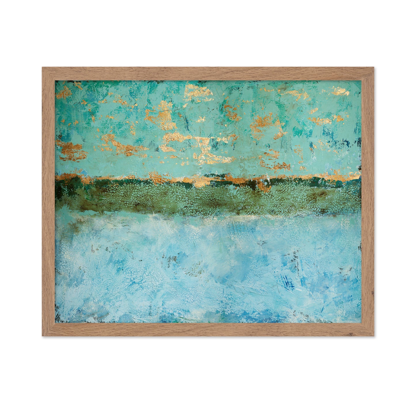 Teal Gold Horizon