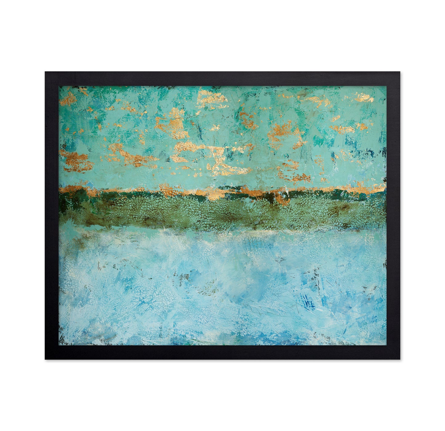 Teal Gold Horizon
