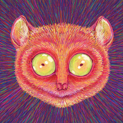 Neon Tarsier Eyes