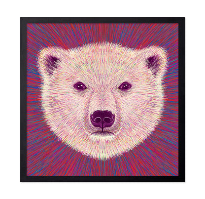 Neon Polar Bear