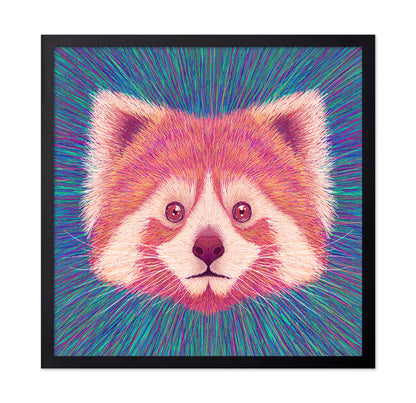 Psychedelic Red Panda