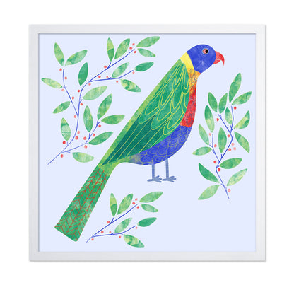 Colorful Jungle Parrot