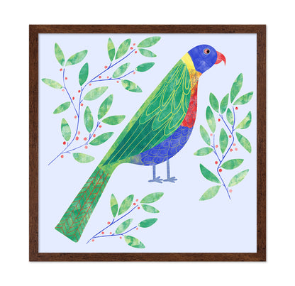 Colorful Jungle Parrot