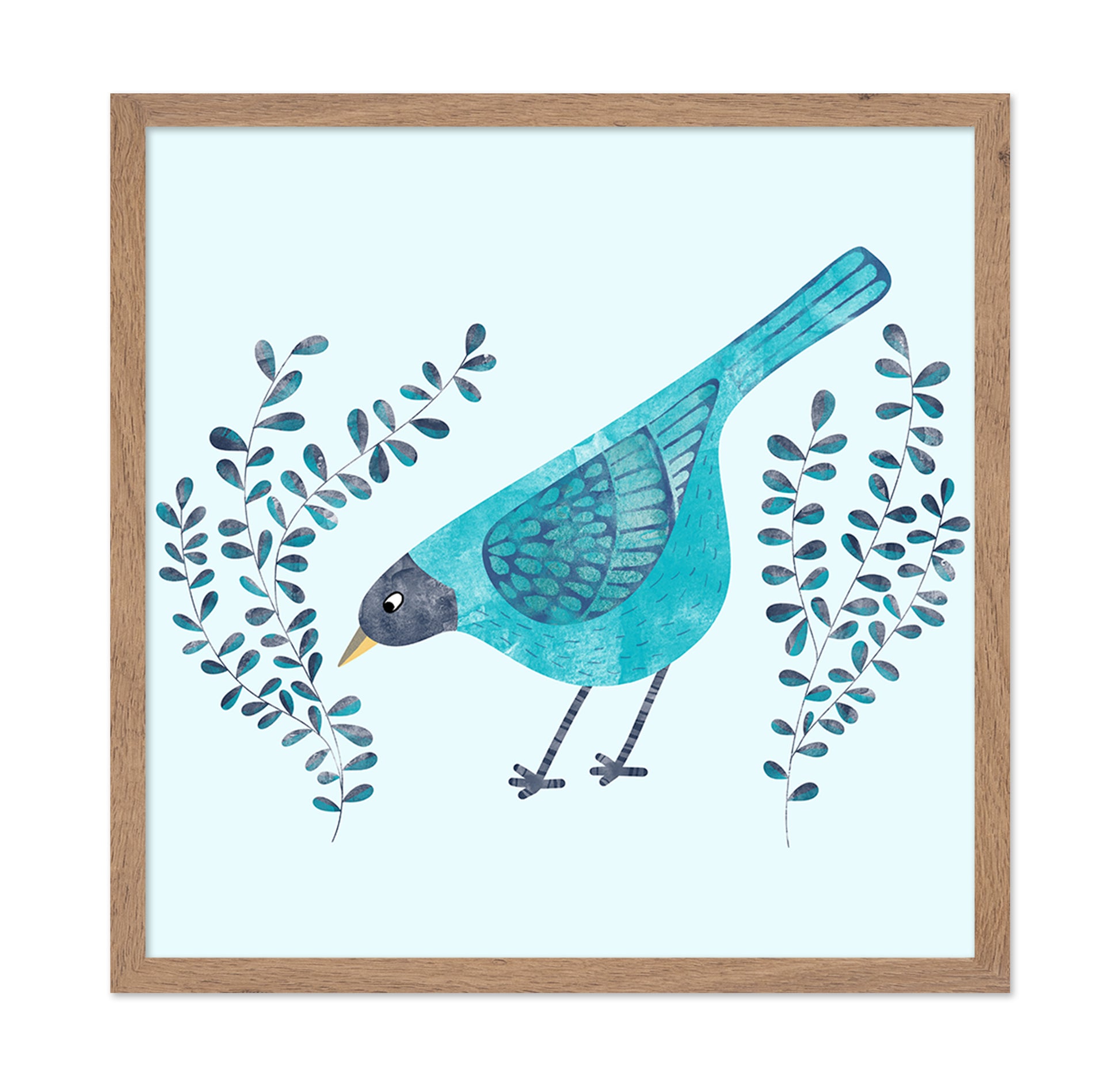 Blue Garden Bird