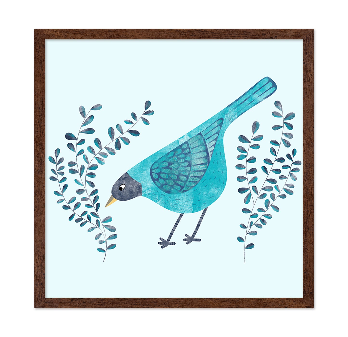 Blue Garden Bird