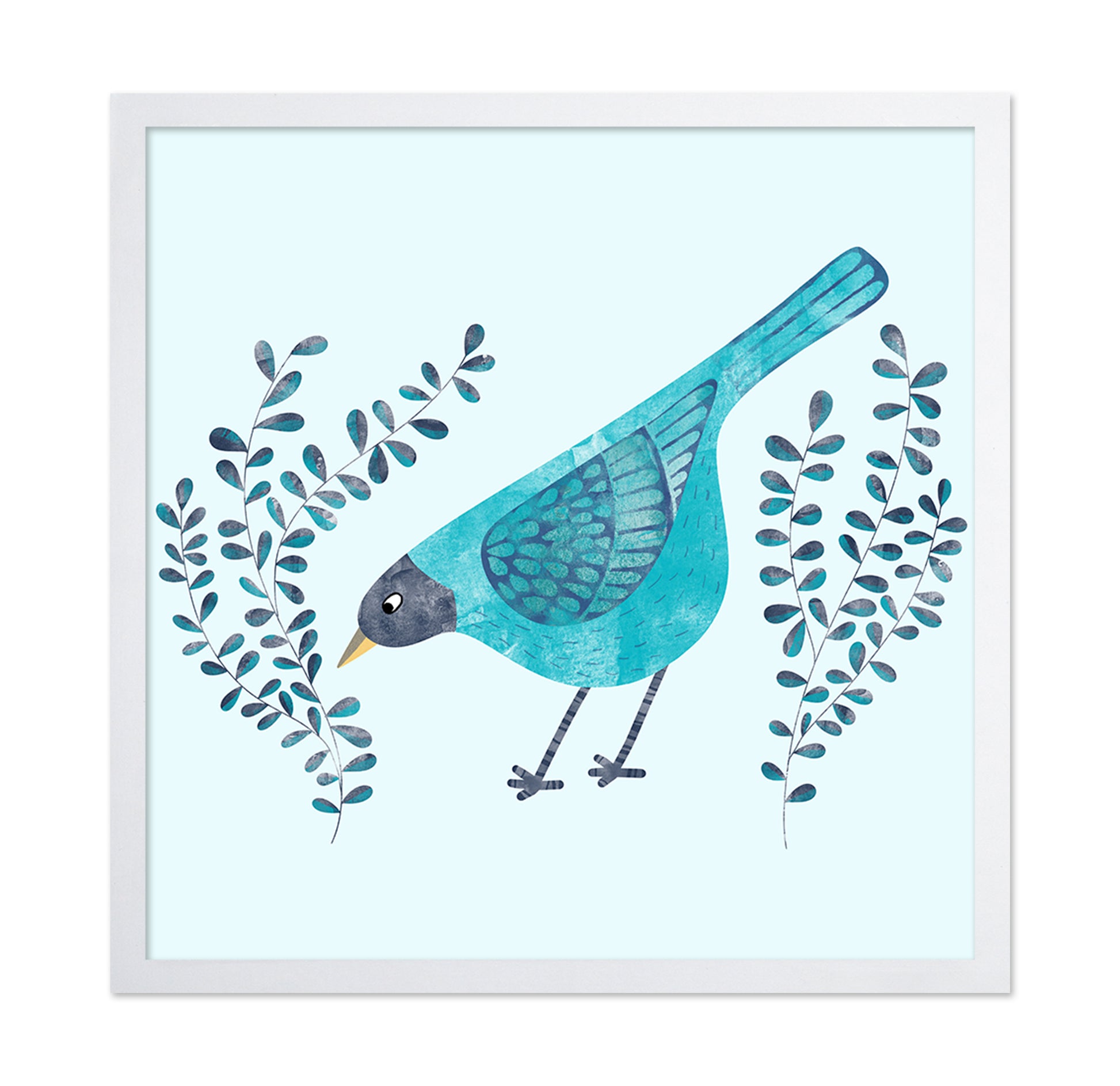 Blue Garden Bird