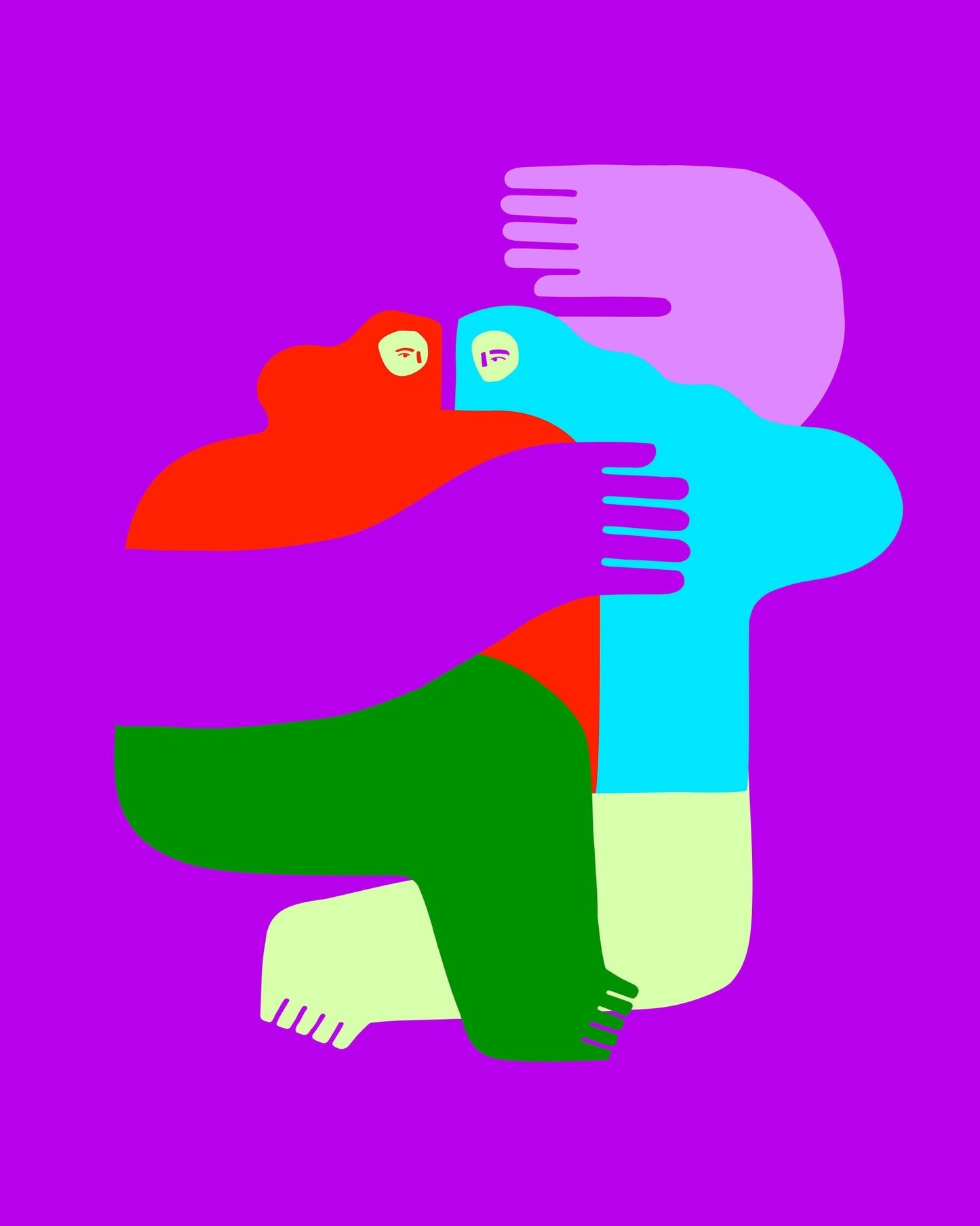 Colorful Embrace