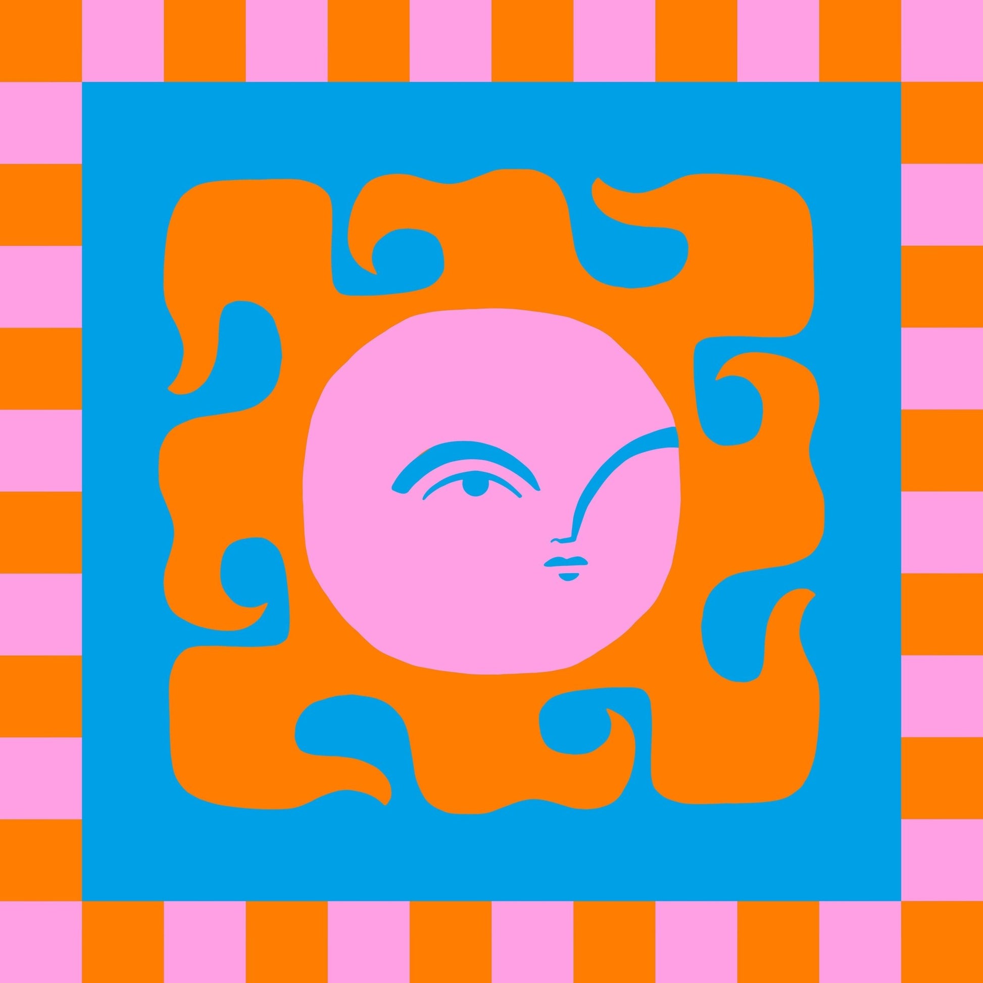 Playful Sun Face
