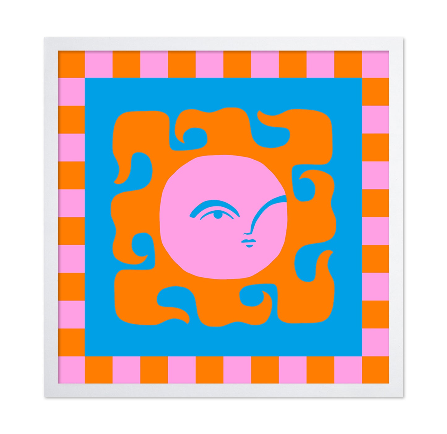 Playful Sun Face