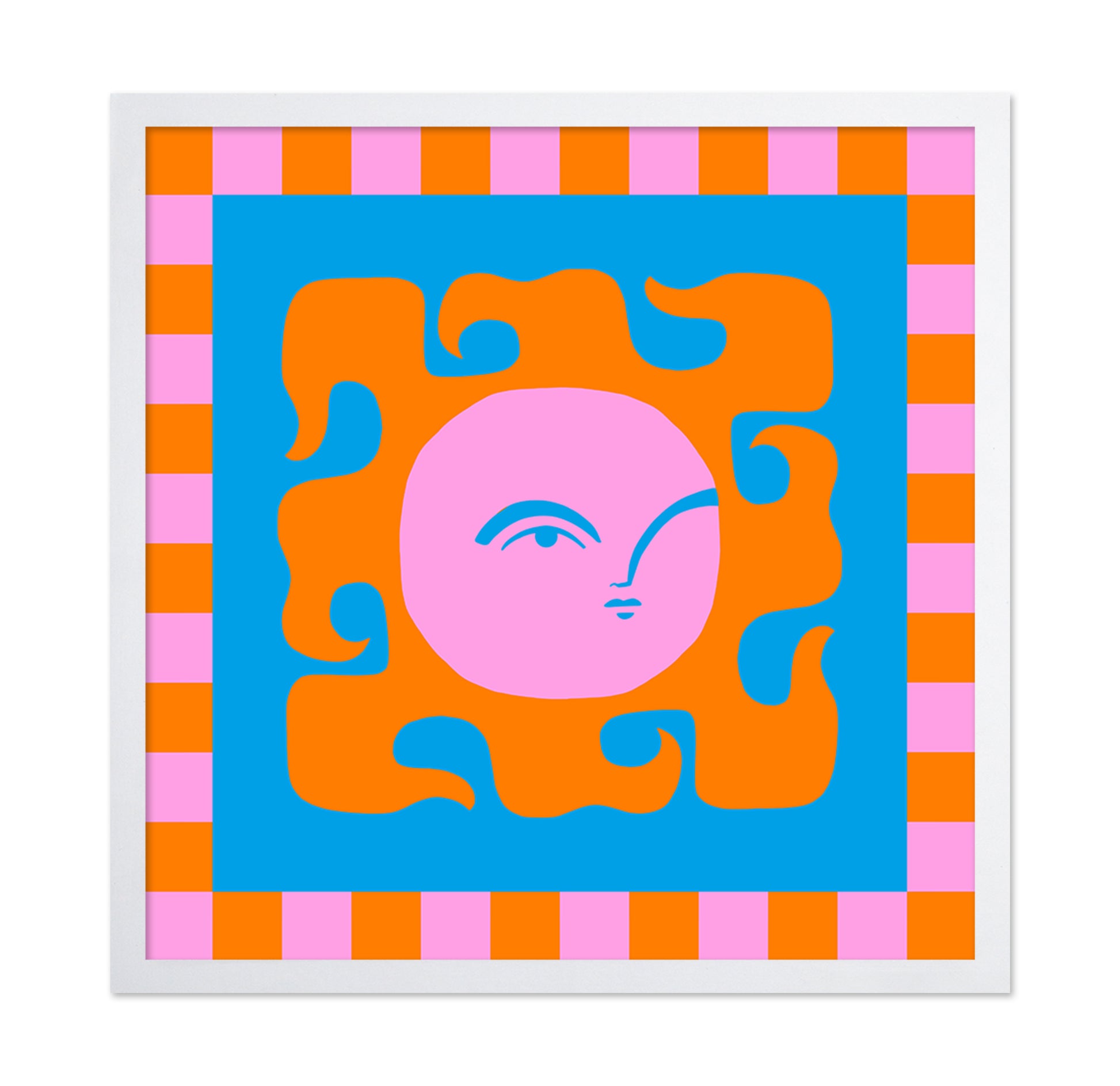 Playful Sun Face