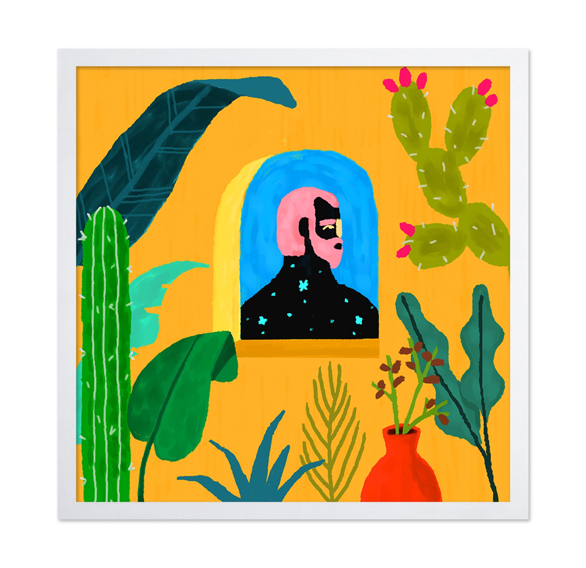 Desert Window Portrait