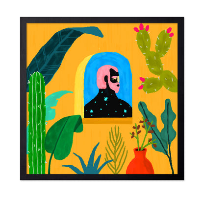 Desert Window Portrait