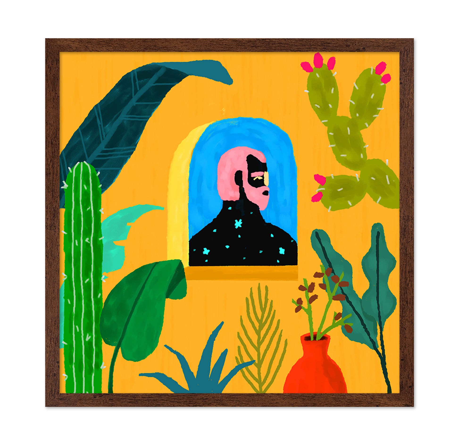 Desert Window Portrait