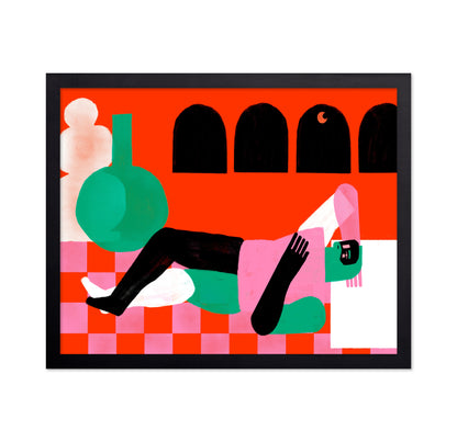 Retro Lounge Figure
