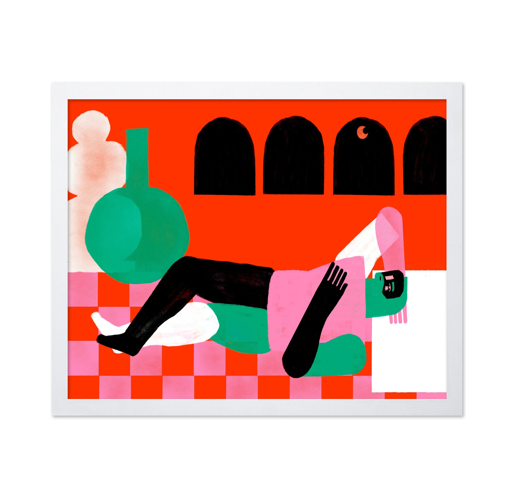 Retro Lounge Figure