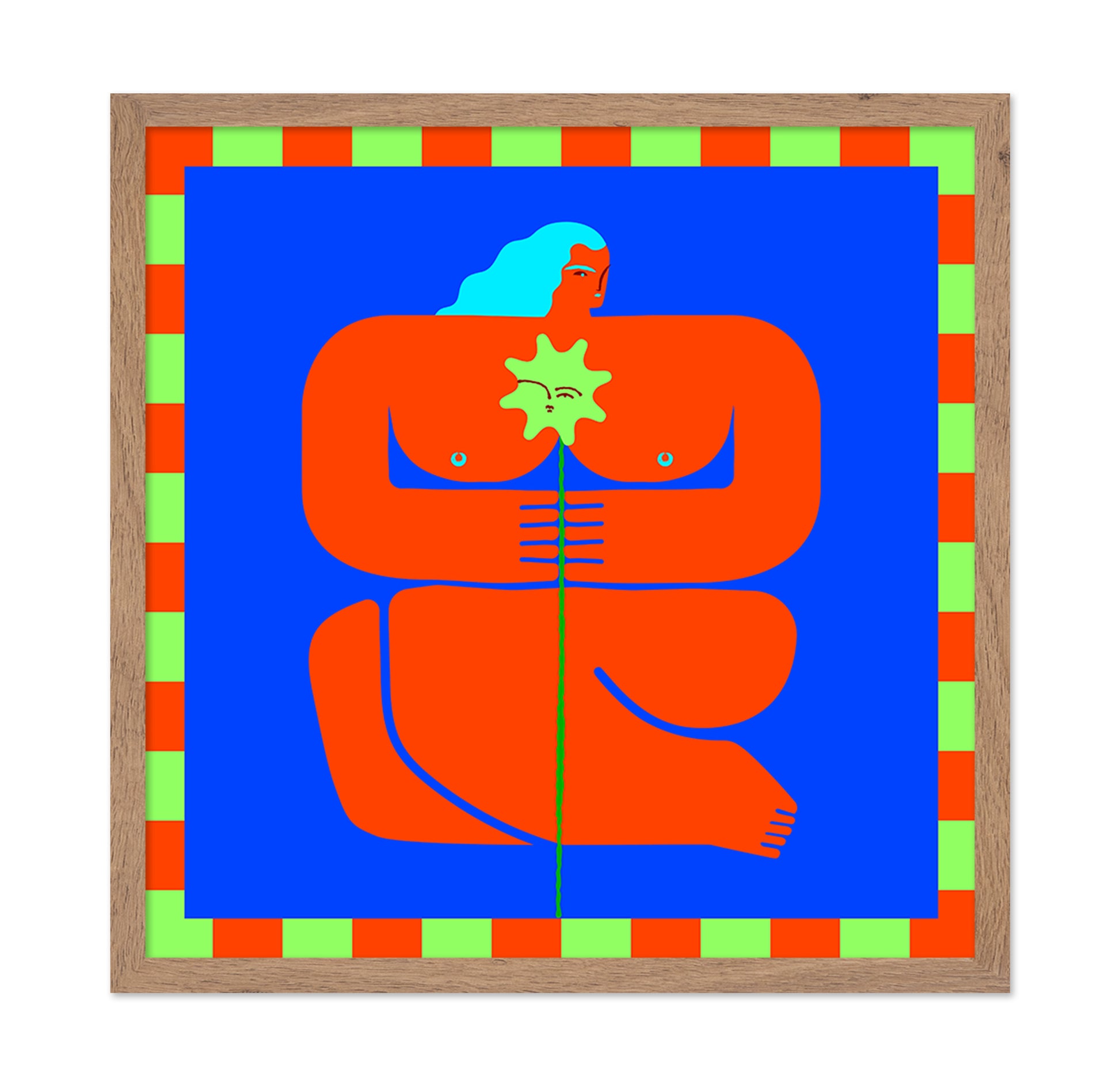 Vibrant Figure Form