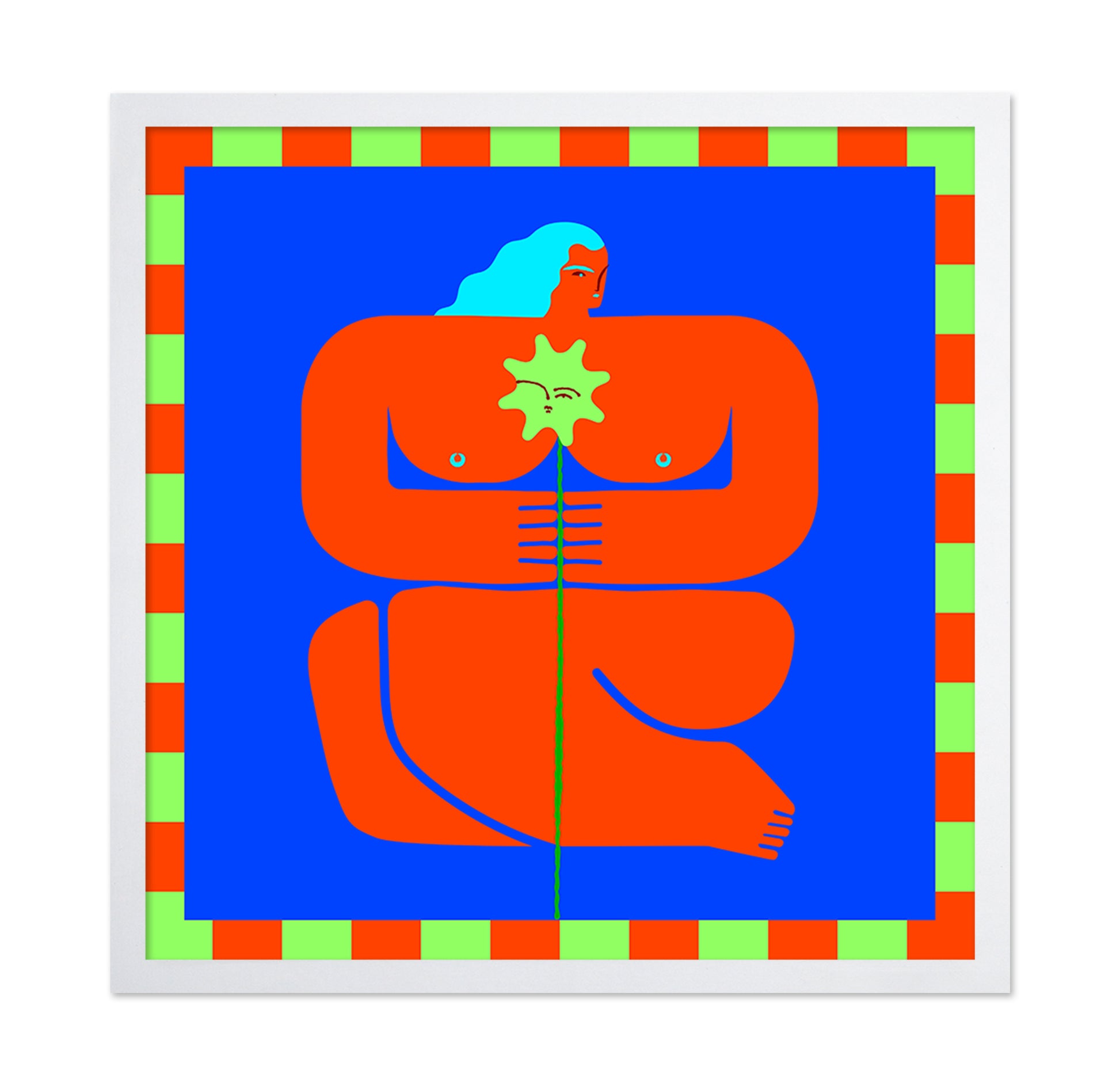Vibrant Figure Form