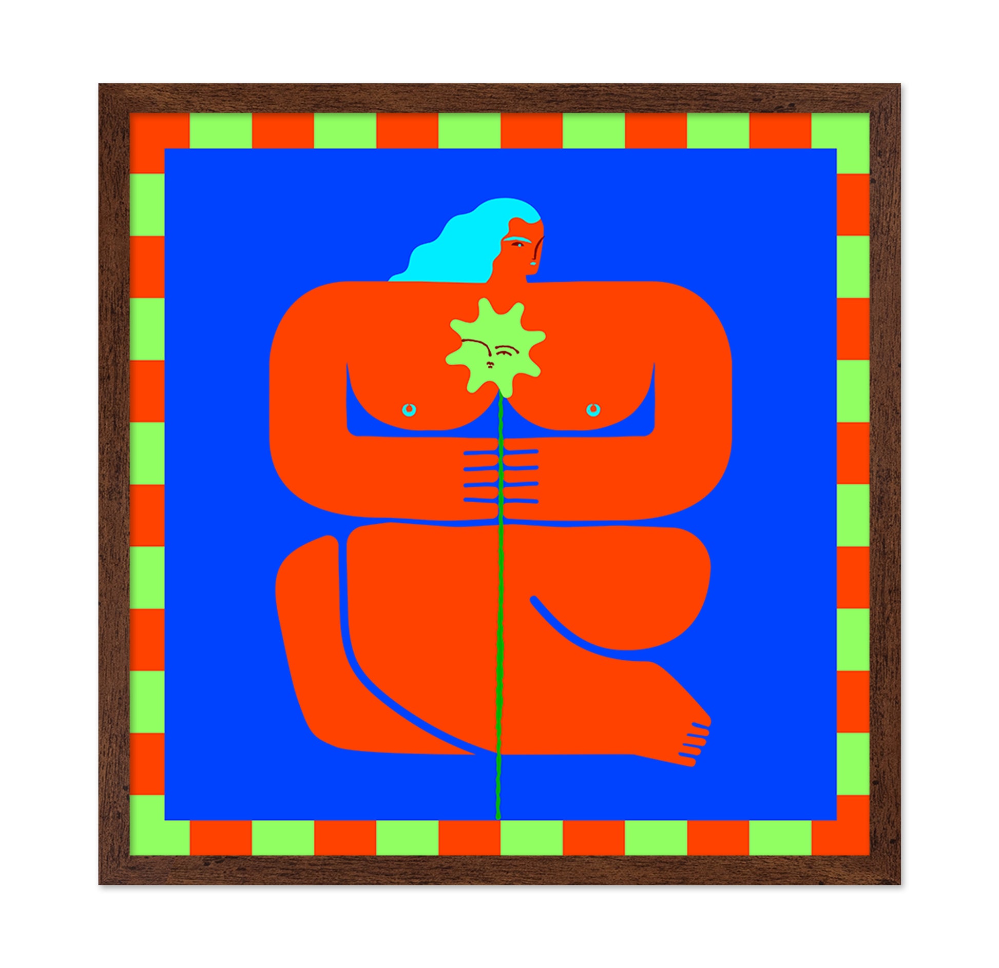 Vibrant Figure Form