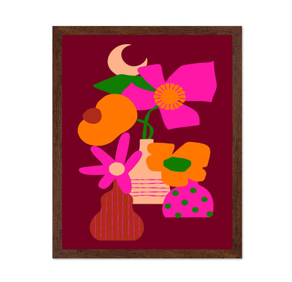 Bold Floral Night