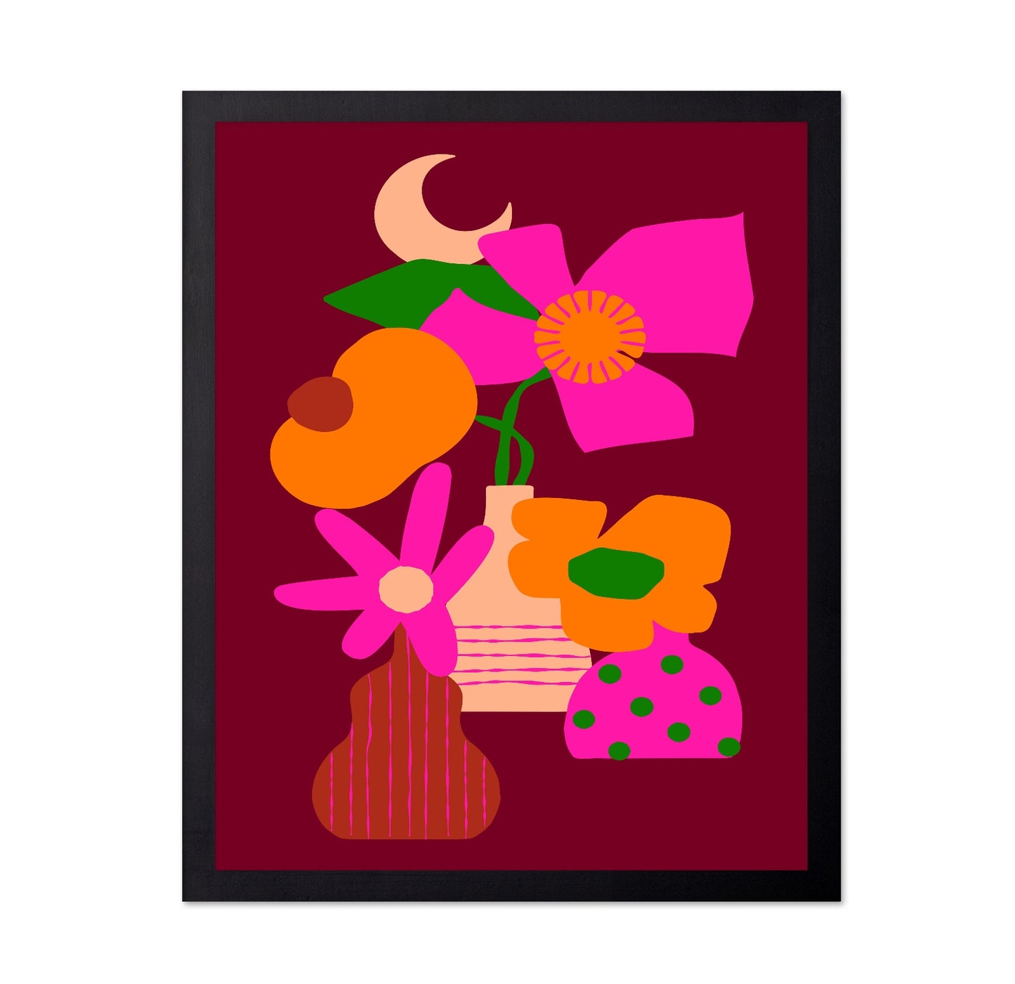 Bold Floral Night