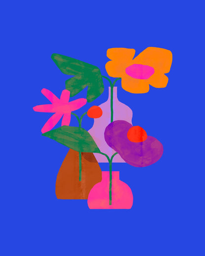 Colorful Bloom Vases