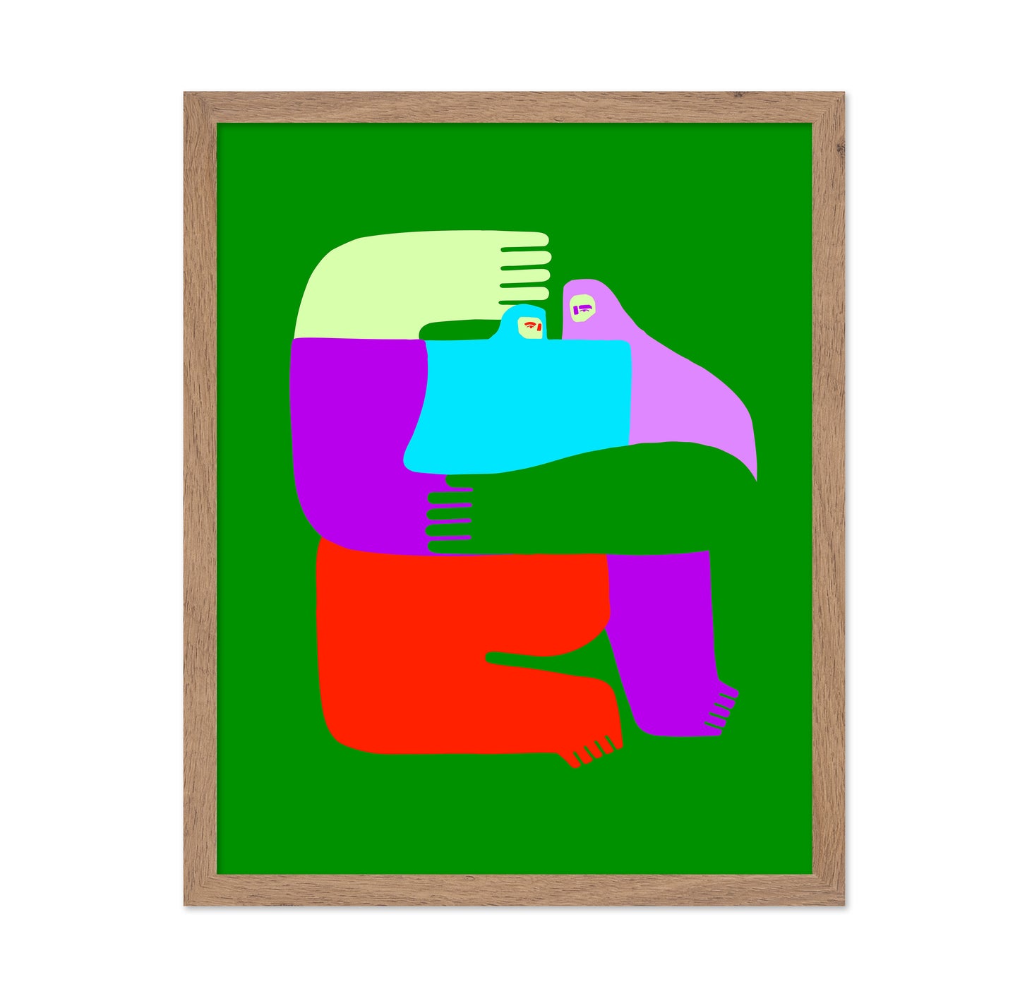 Colorful Figure Hug