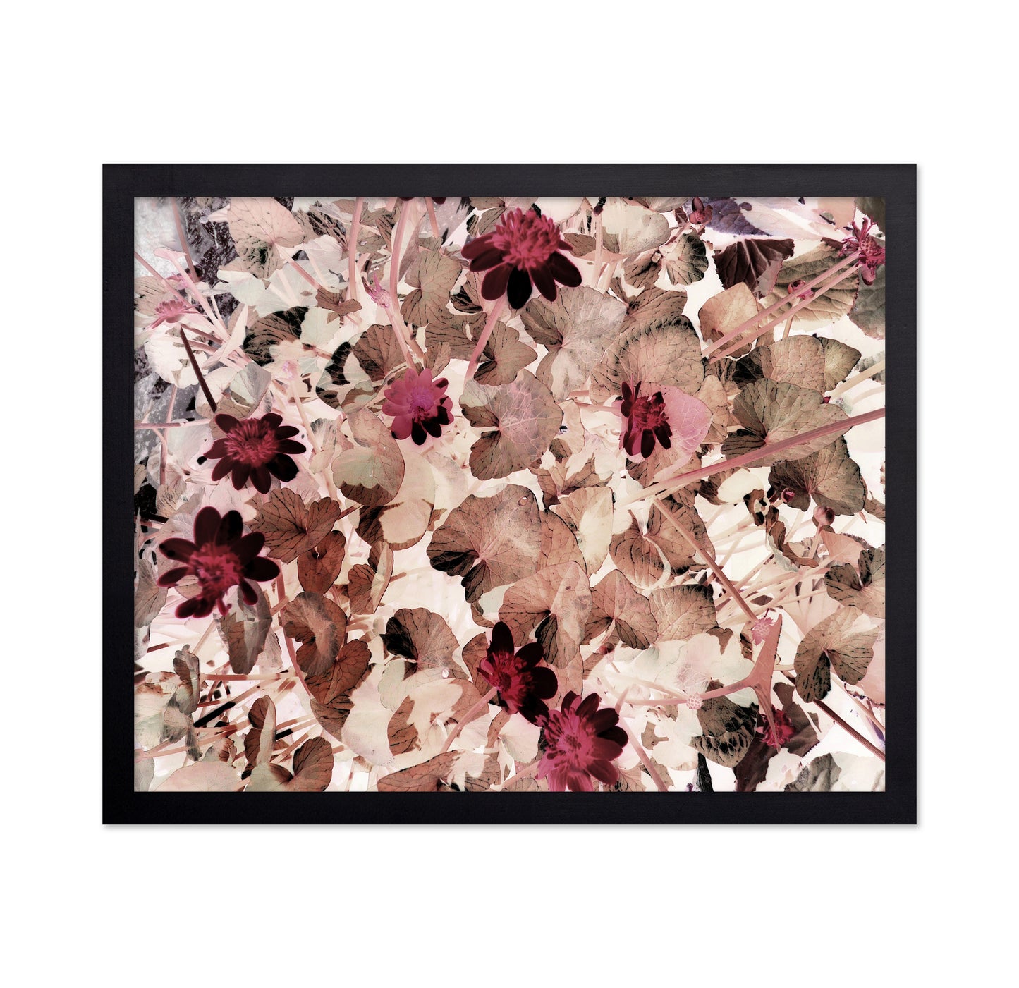 Inverted Floral Pattern