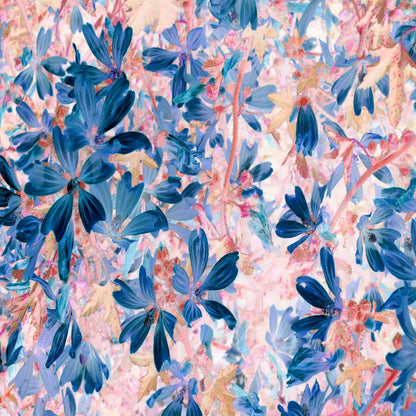 Blue Petal Tangle