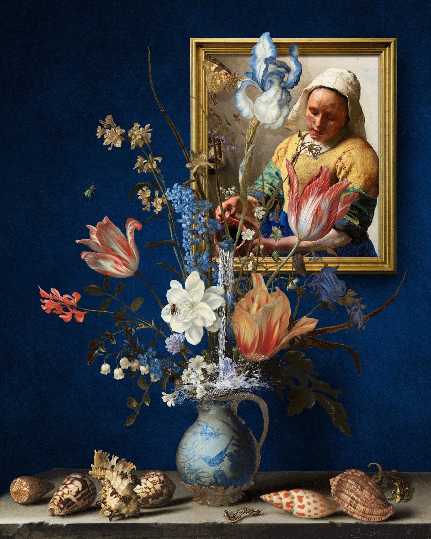 Floral Still Collage