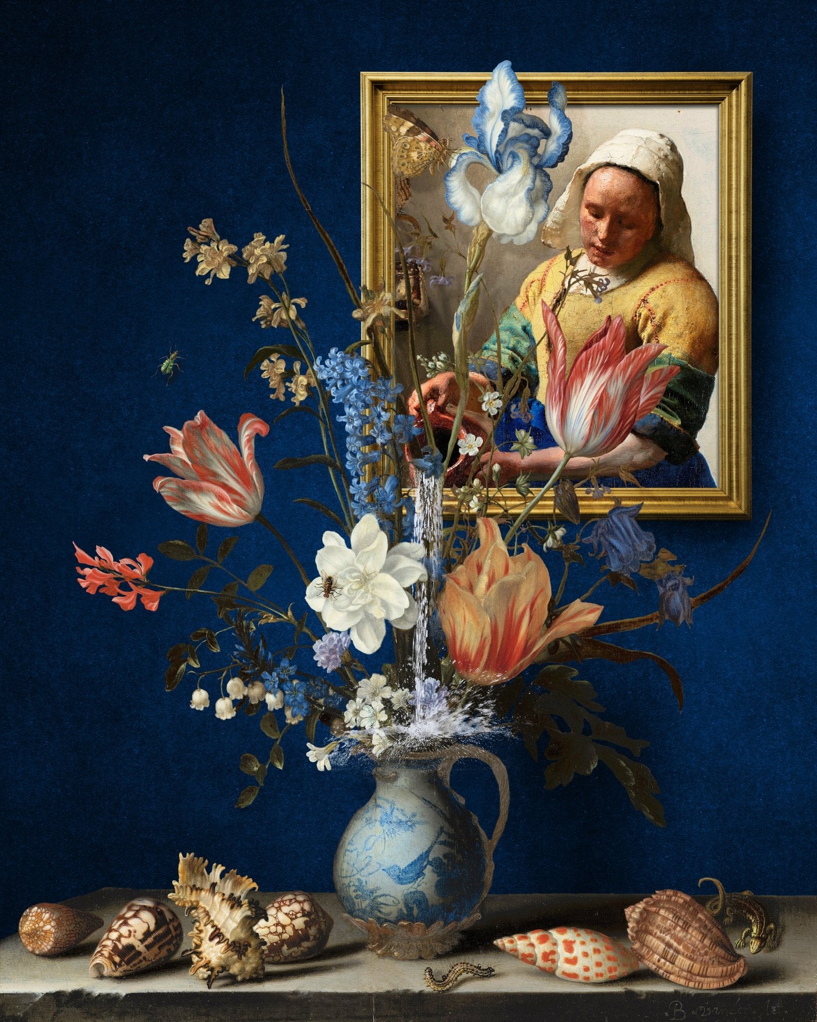 Floral Still Collage