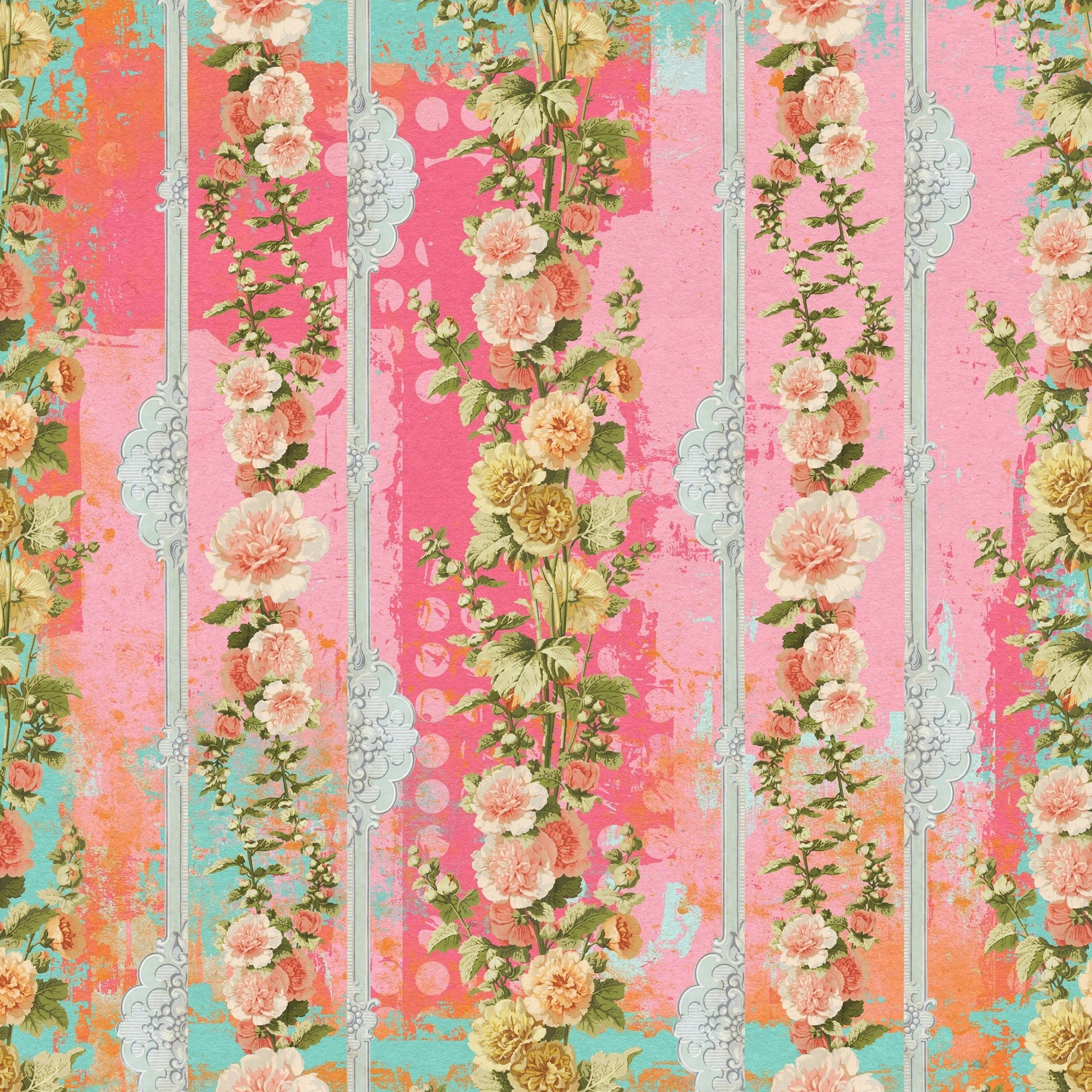 Floral Stripe Bloom