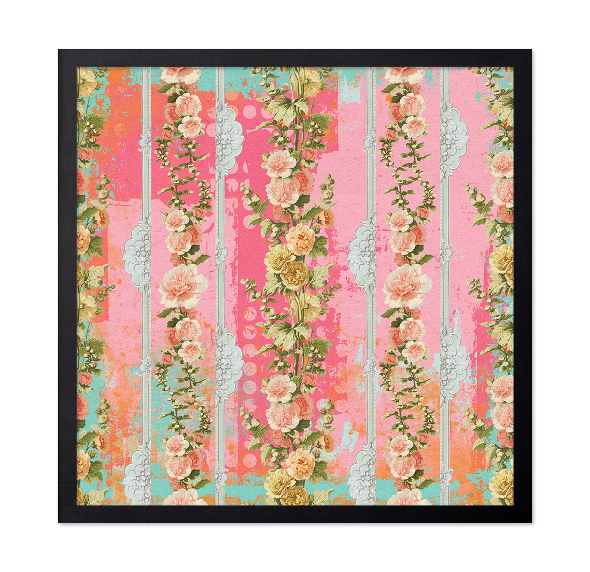 Floral Stripe Bloom