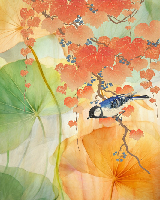 Autumn Bird Harmony