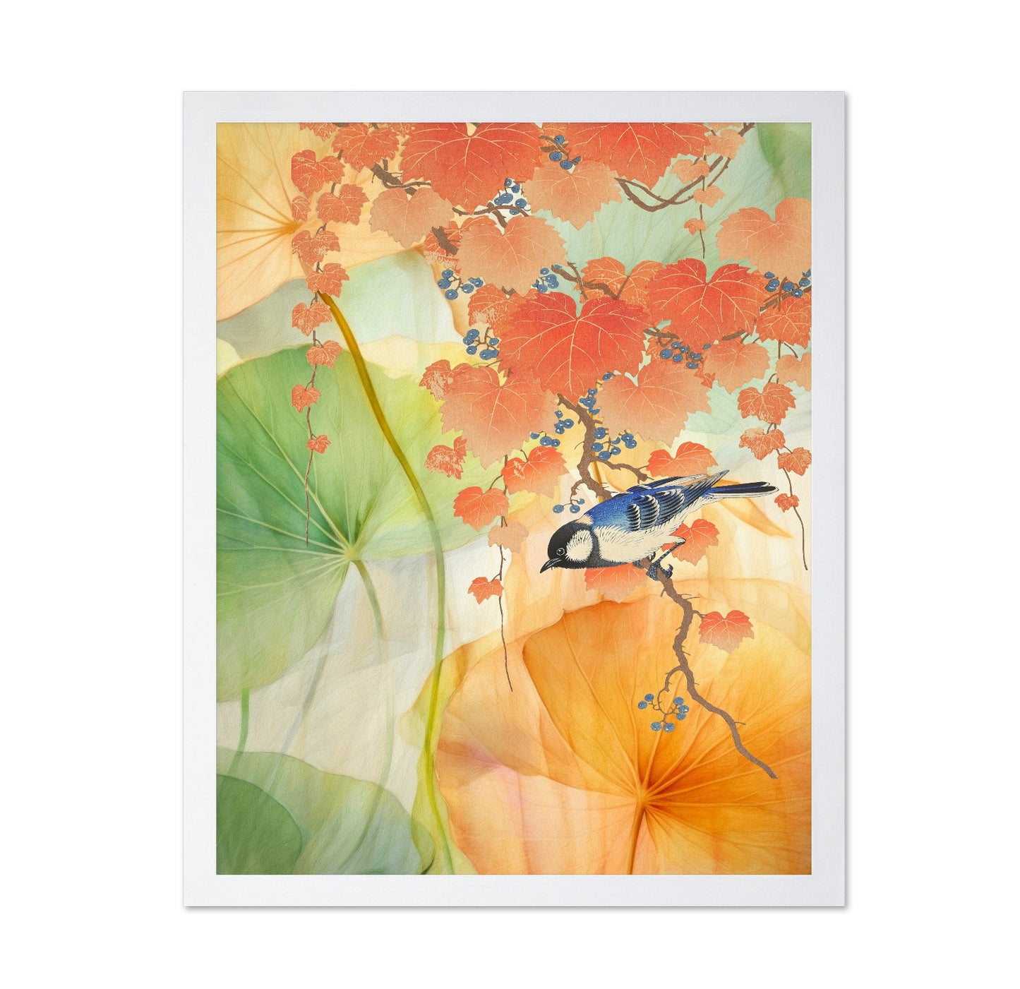 Autumn Bird Harmony