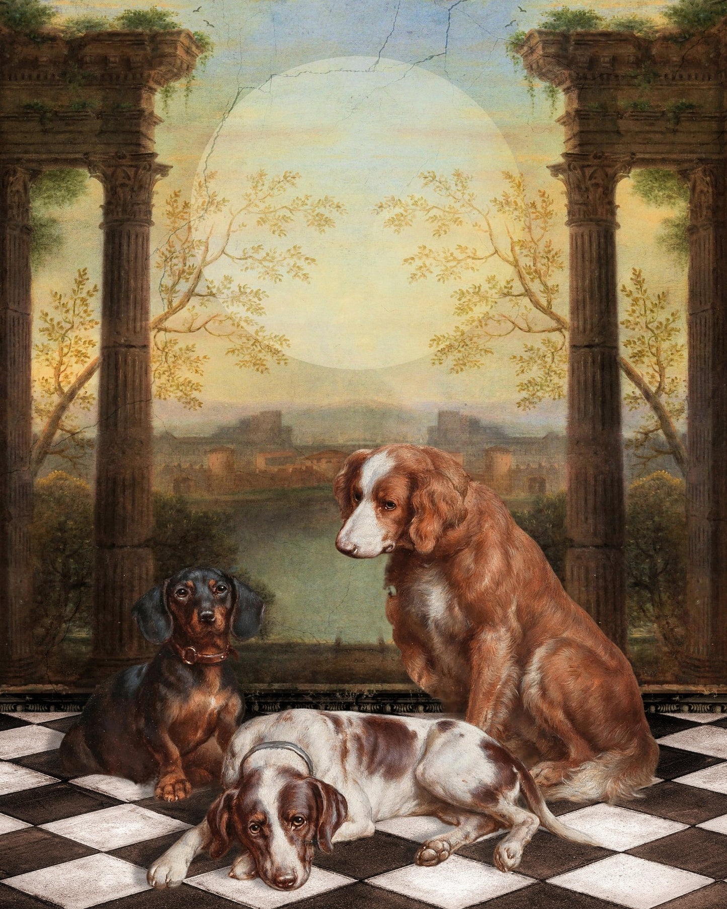 Classic Dog Trio