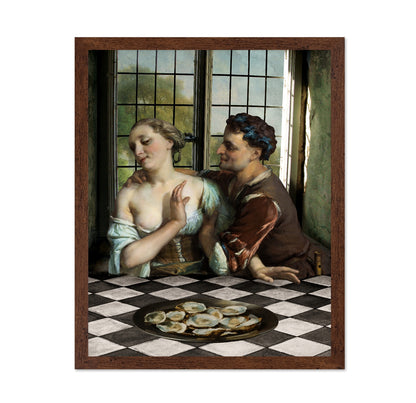 Romantic Oyster Scene