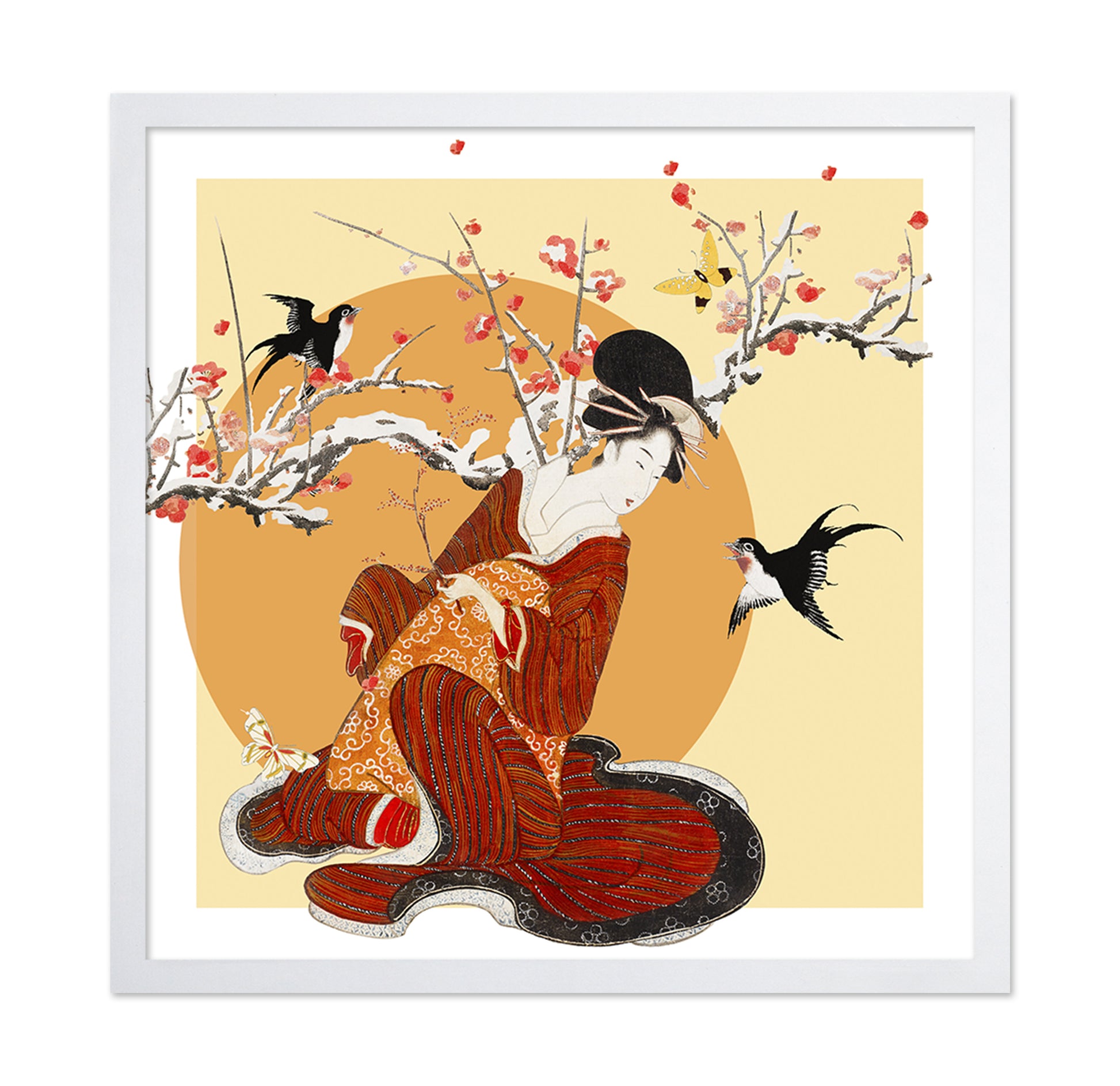 Geisha Blossom Scene