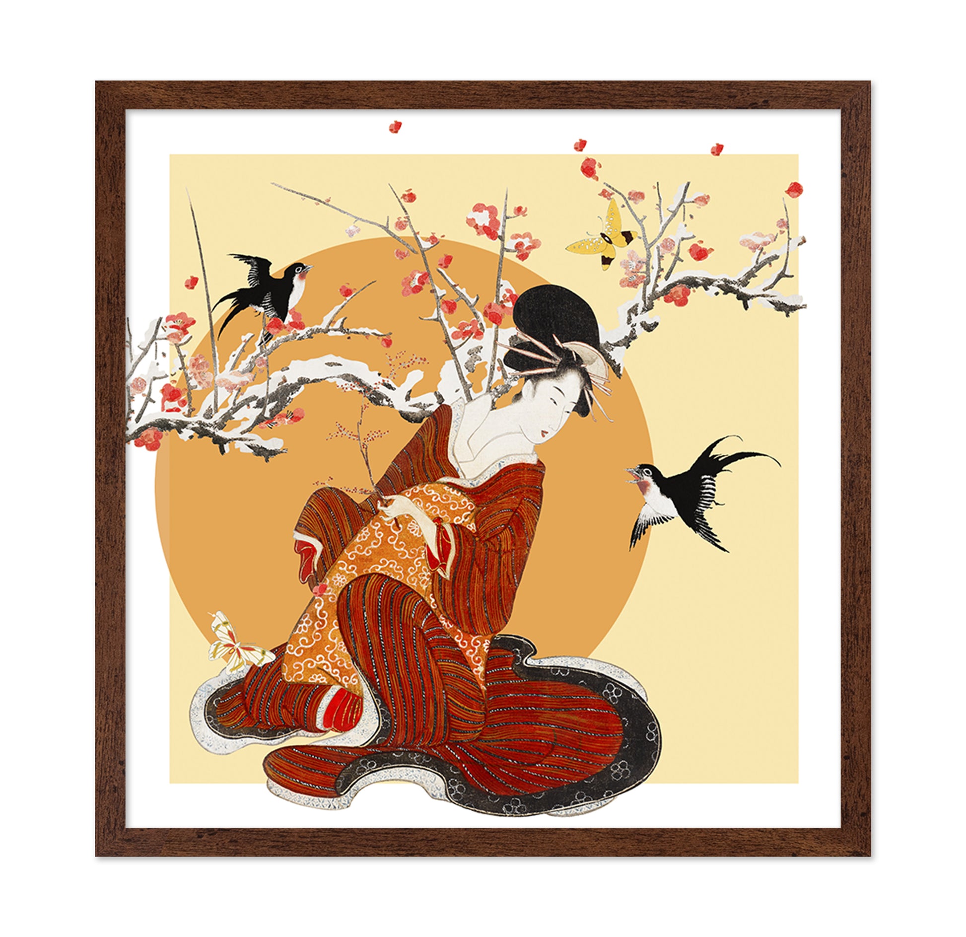 Geisha Blossom Scene