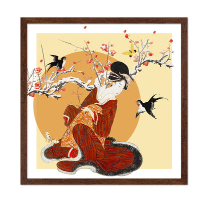 Geisha Blossom Scene