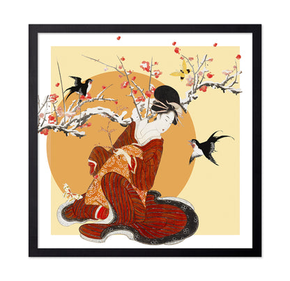 Geisha Blossom Scene
