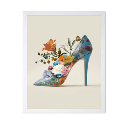 Floral Heel Design
