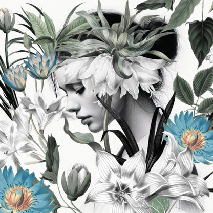 Botanical Woman Profile