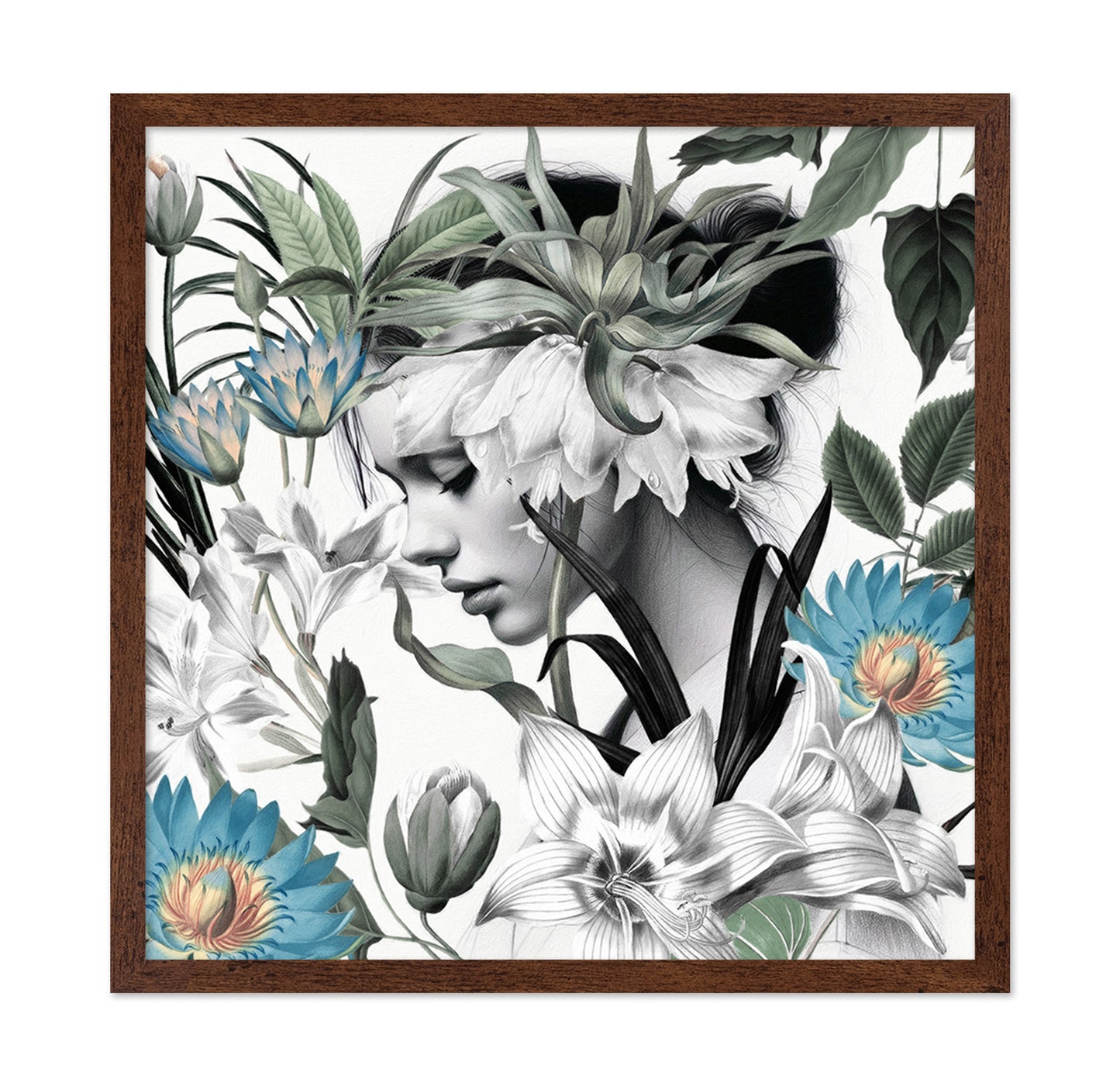 Botanical Woman Profile