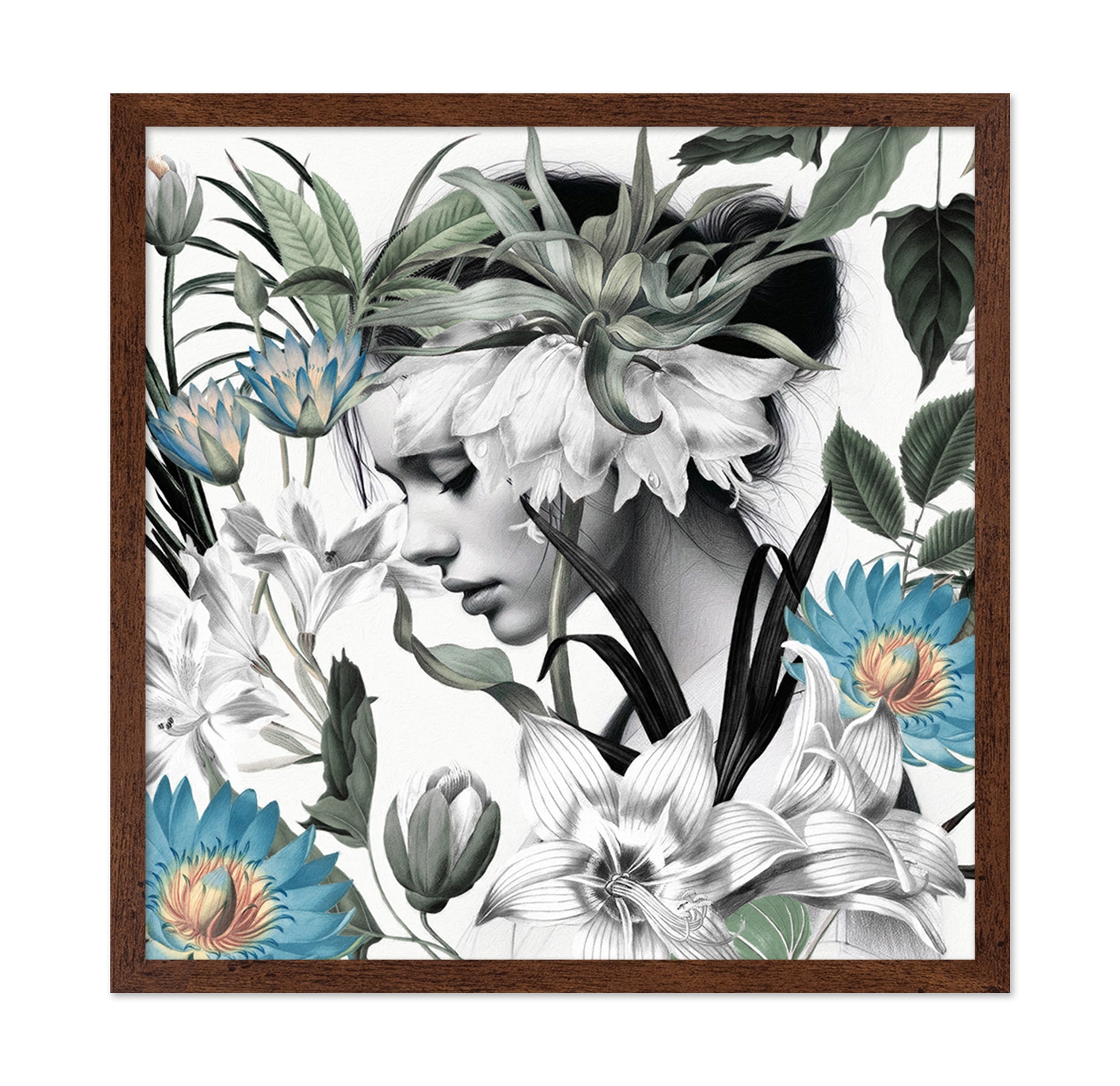 Botanical Woman Profile