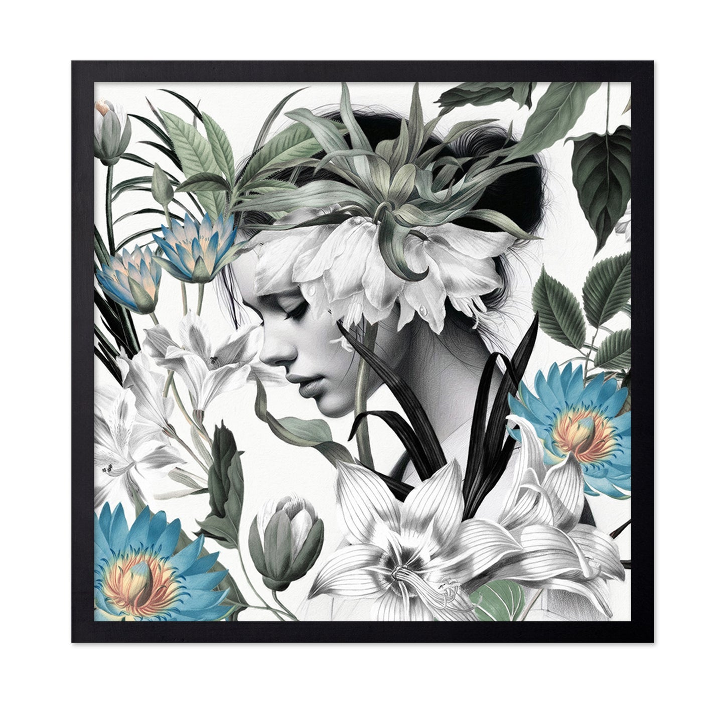 Botanical Woman Profile